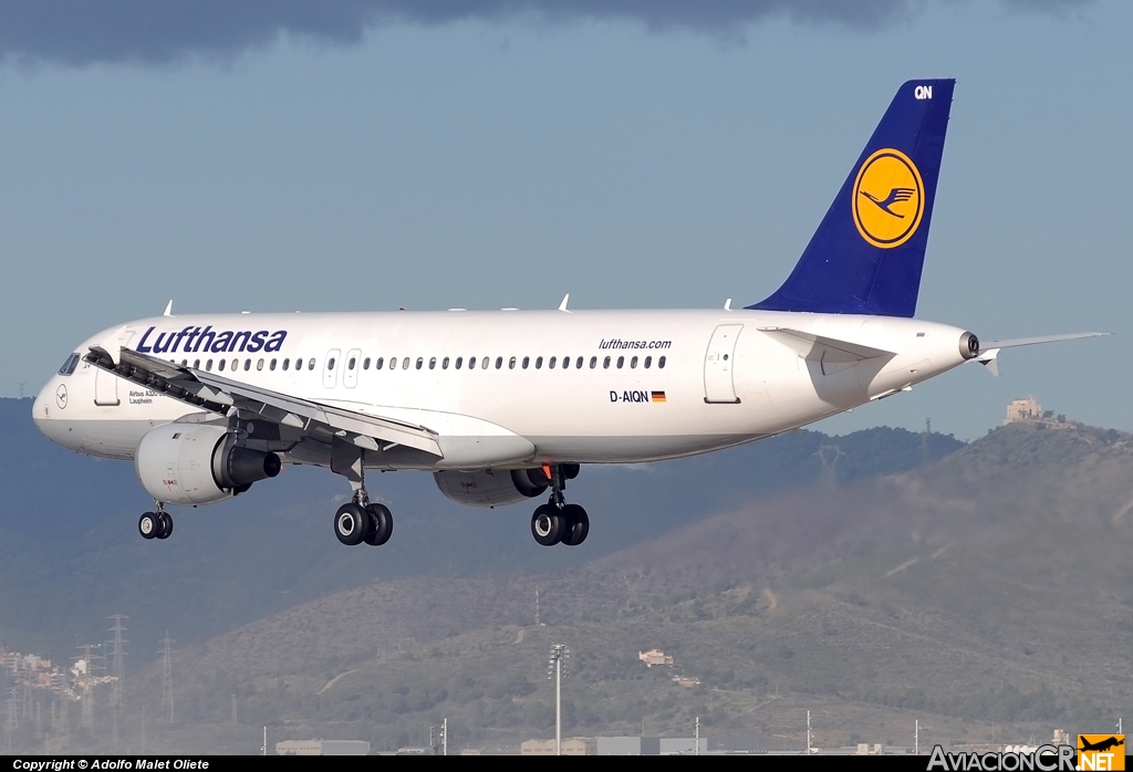 D-AIQN - Airbus A320-211 - Lufthansa