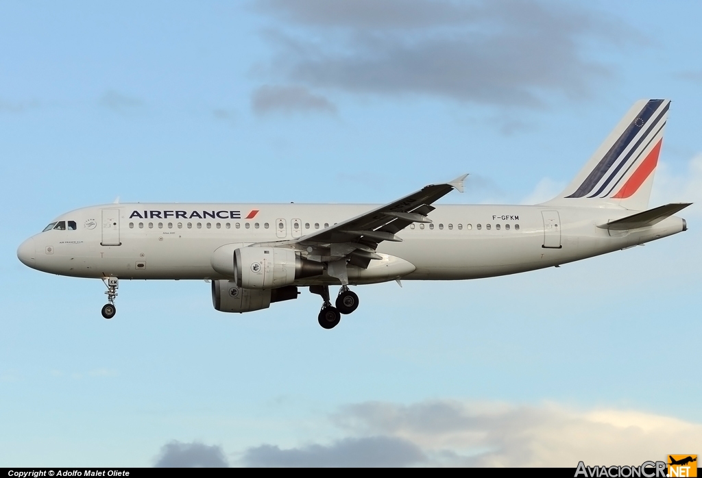 F-GFKM - Airbus A320-211 - Air France