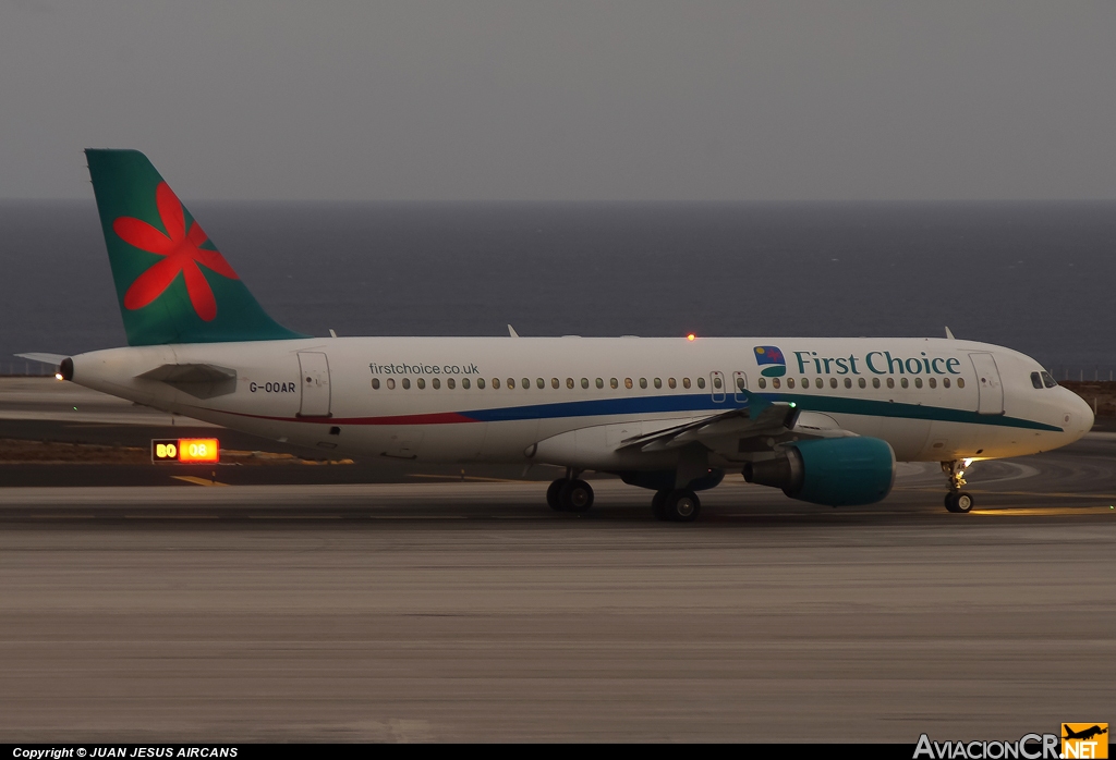 G-OOAR - Airbus A320-214 - First Choice Airways