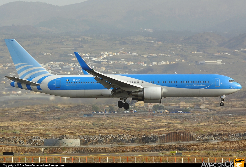 OO-JAP - Boeing 767-38E/ER - Jetairfly (TUI Airliners Belgium)