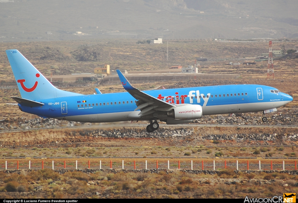 OO-JBG - Boeing 737-8K5 - Jetairfly