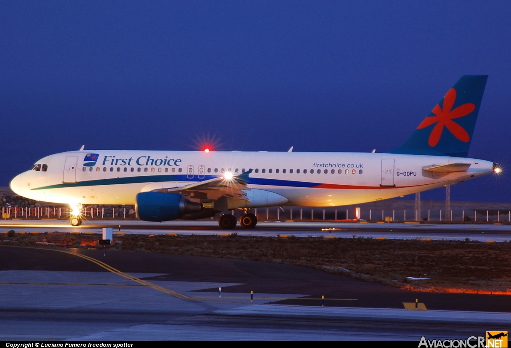 G-OOPU - Airbus A320-214 - First Choice Airways