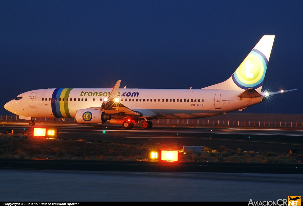 PH-HZX - Boeing 737-8K2 - Transavia Airlines