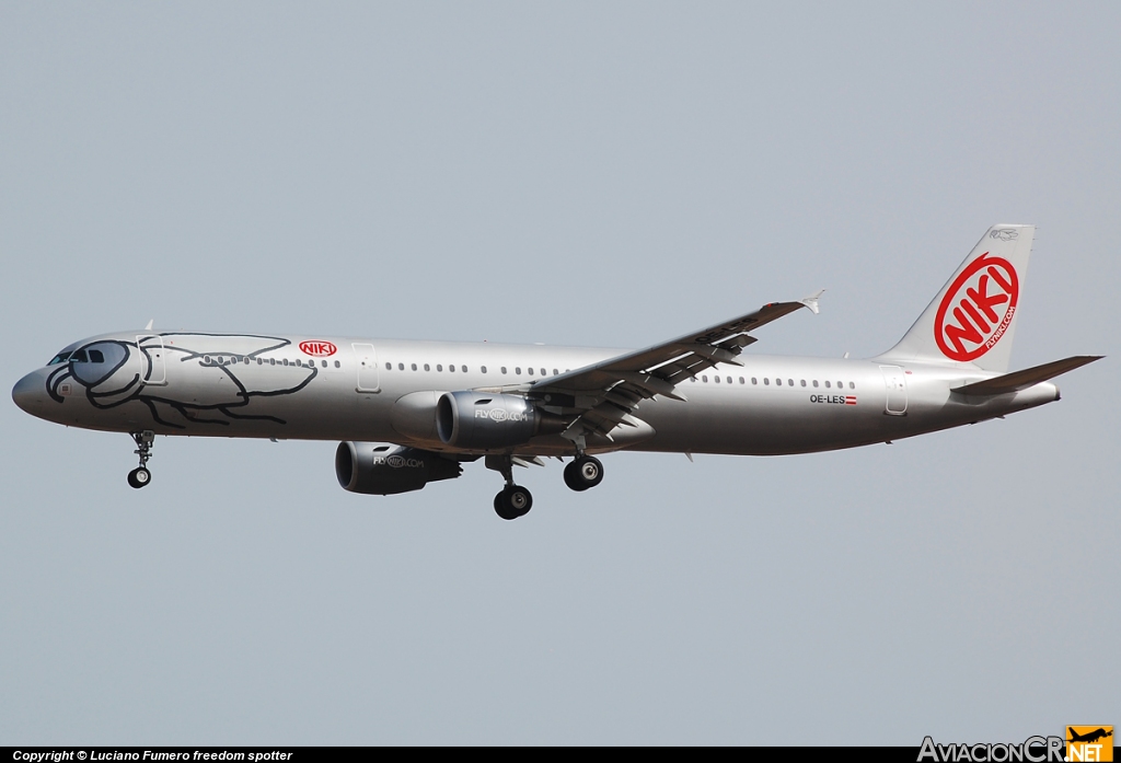 OE-LES - Airbus A321-231 - NIKI