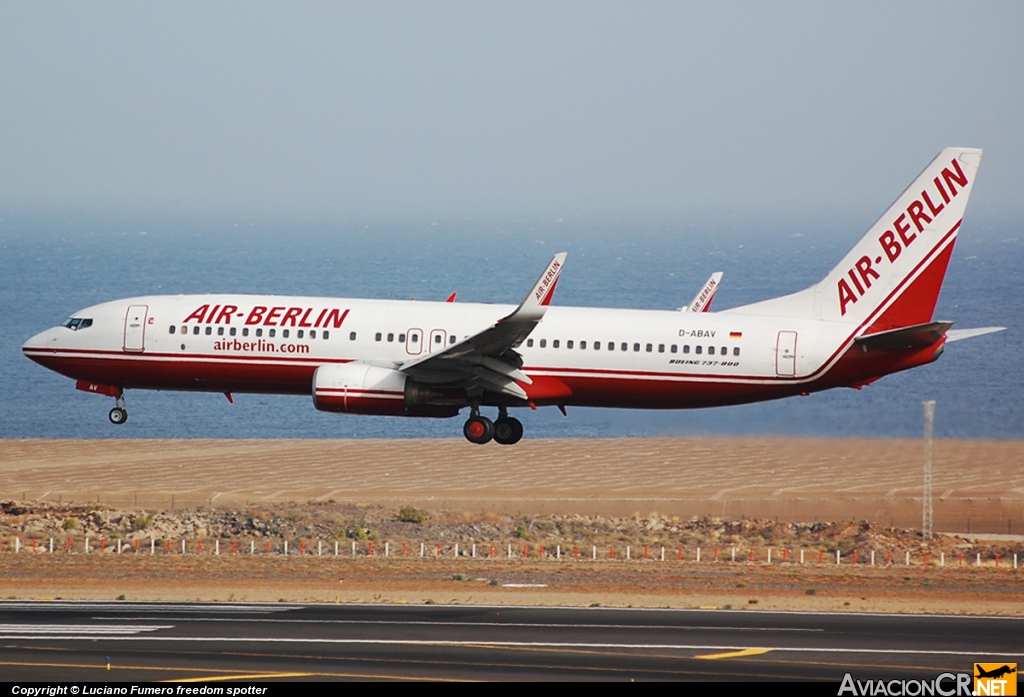 D-ABAV - Boeing 737-86J - Air Berlin