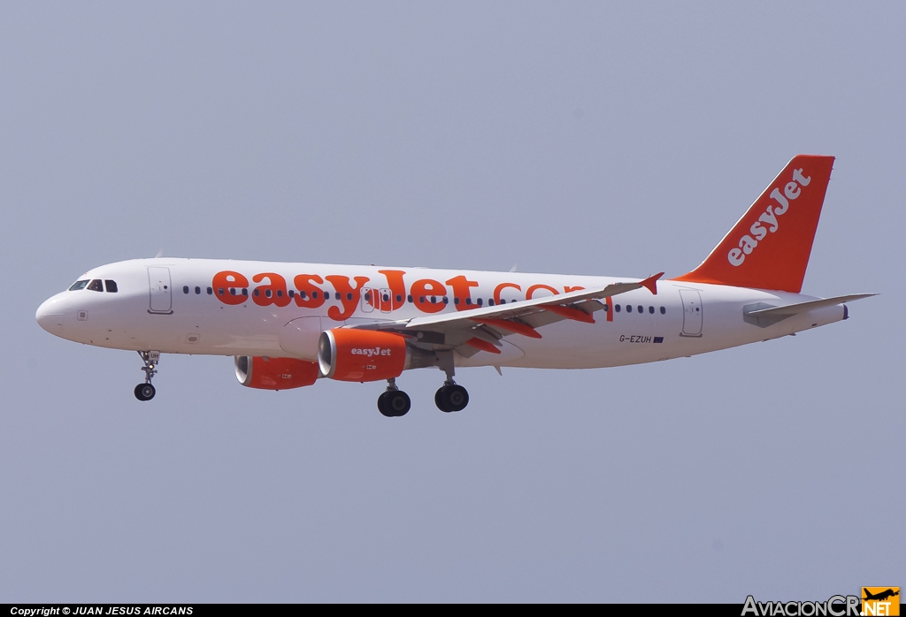 G-EZUH - AIRBUS A320-214 - EasyJet Airline