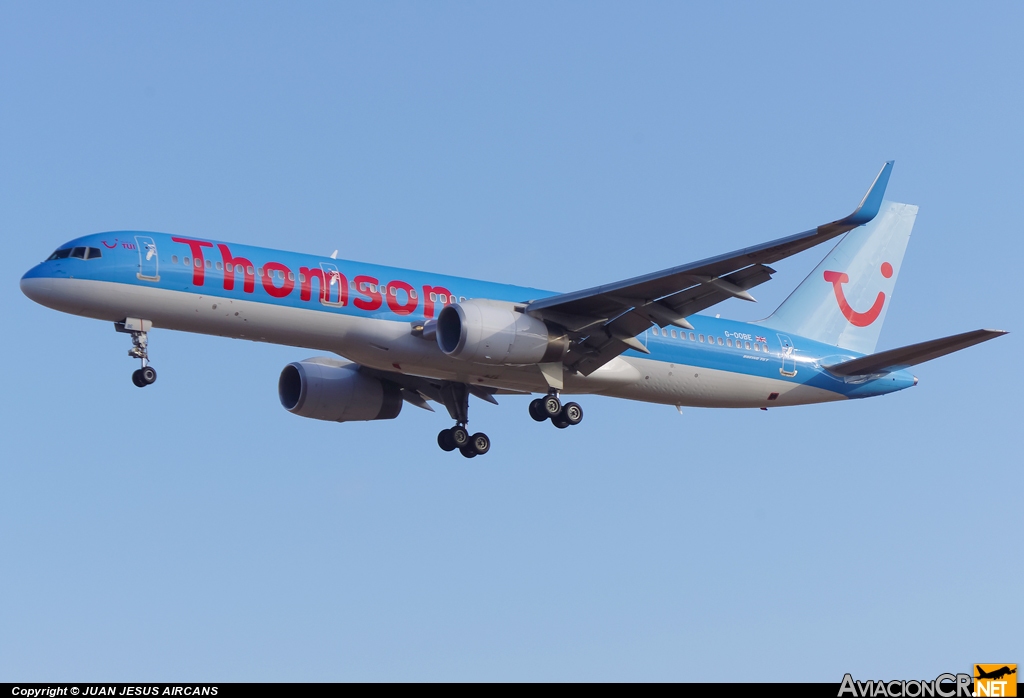 G-OOBE - Boeing 757-28A - Thomsonfly
