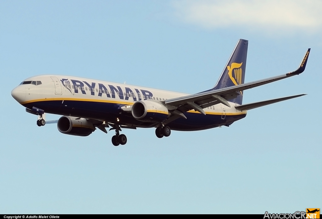 EI-EBO - Boeing 737-8AS - Ryanair