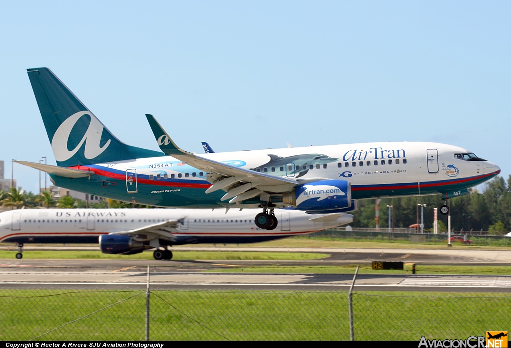 N354AT - Boeing 737-7BD - Air Tran