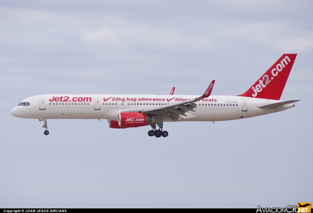 G-LSAK - Boeing 757-23N - Jet2.com