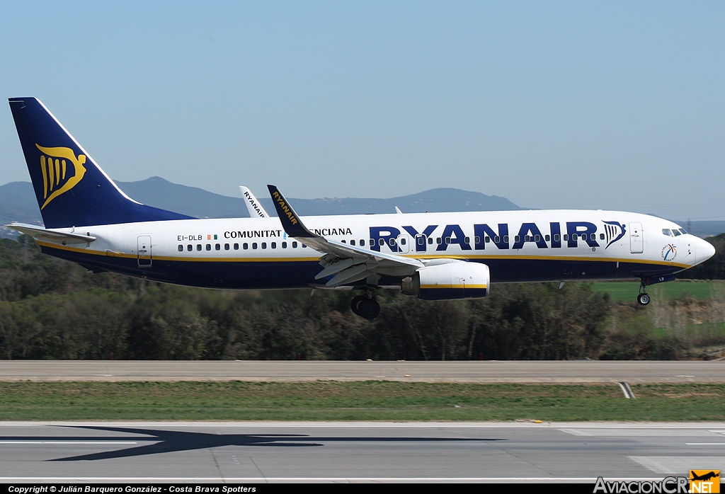 EI-DLB - Boeing 737-8AS - Ryanair