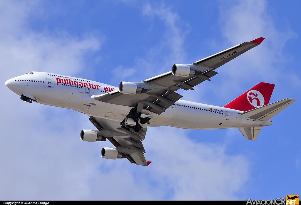 EC-KSM - Boeing 747-412 - Pullmantur Air