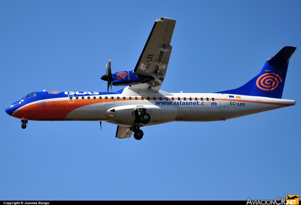 EC-LKK - ATR 72-212 - Islas Airways