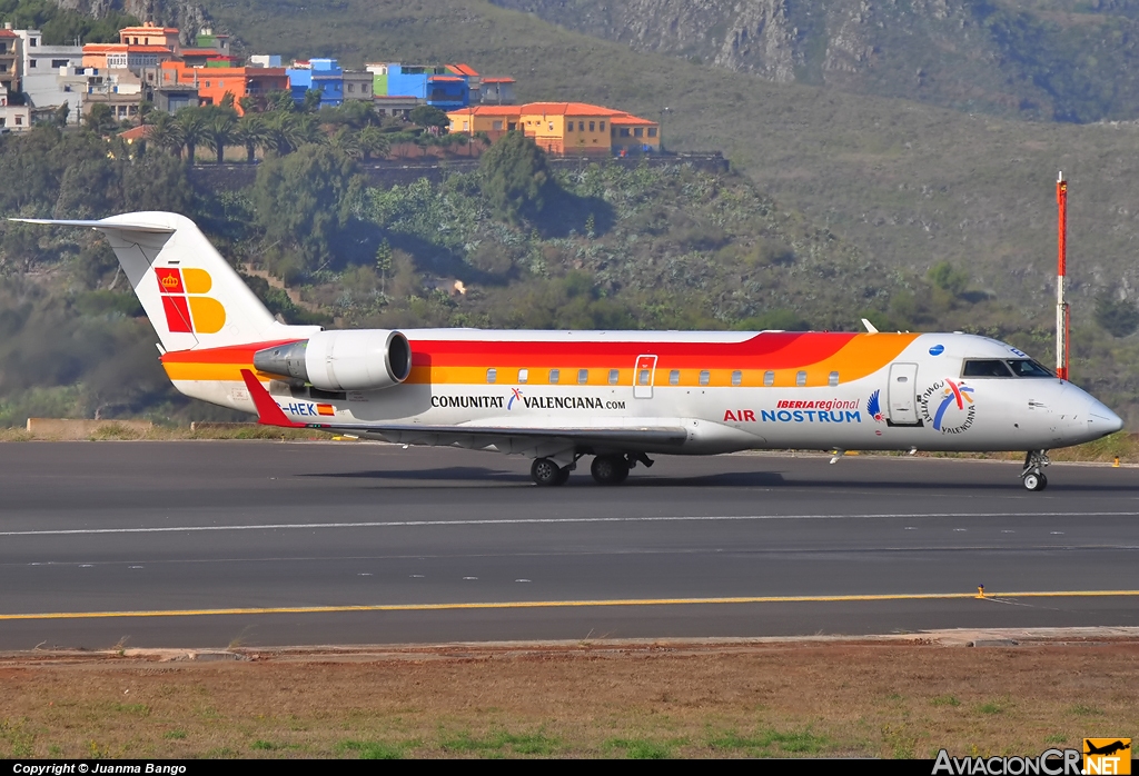 EC-HEK - Bombardier CRJ-200ER - Iberia Regional (Air Nostrum)