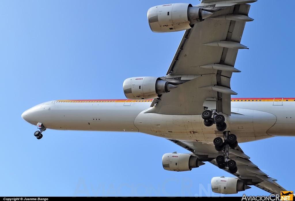 EC-IZX - Airbus A340-642 - Iberia