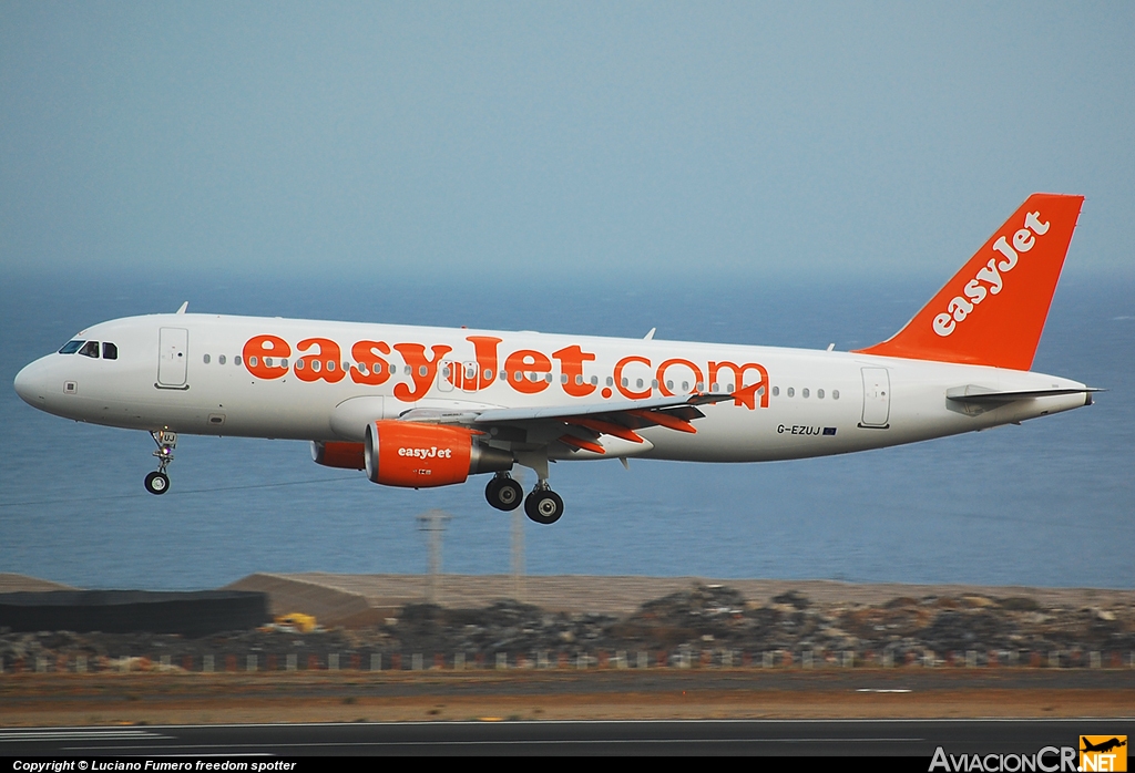 G-EZUJ - Airbus	A-320-214 - EasyJet Airline