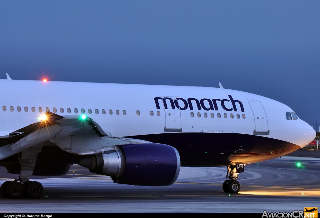G-OJMR - Airbus A300B4-605R - Monarch Airlines