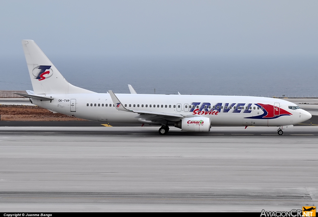 OK-TVP - Boeing	737-8K5/W - Travel Service