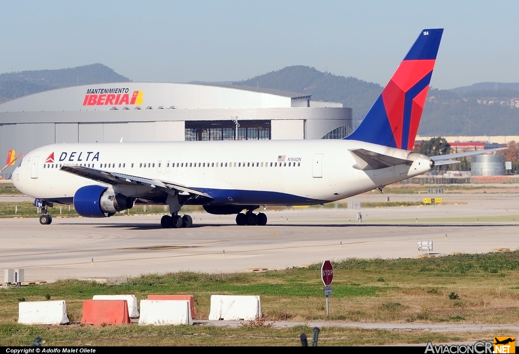 N184DN - Boeing 767-332/ER - Delta Airlines