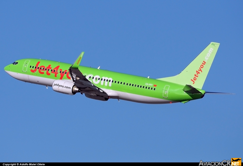 CN-RPF - Boeing 737-8K5 - Jet4You