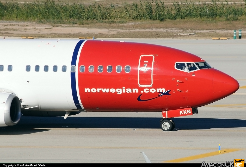 LN-KKN - Boeing 737-3Y0 - Norwegian Air Shuttle