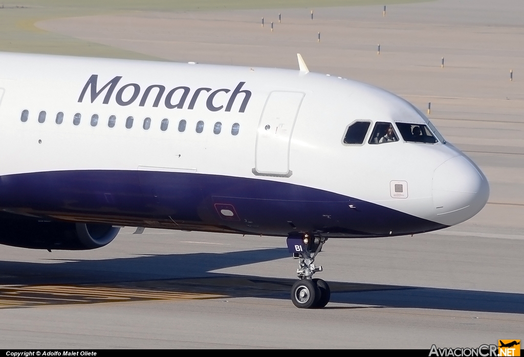 G-OZBI - Airbus A321-231 - Monarch Airlines