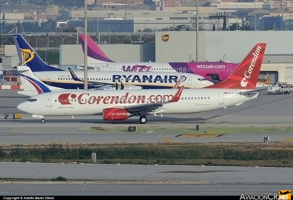 TC-TJG - Boeing 737-86J - Corendon.Com