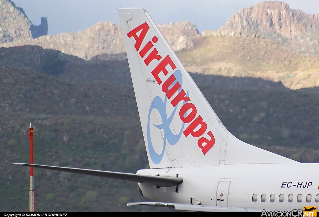 EC-HJP - Boeing 737-85P - Air Europa
