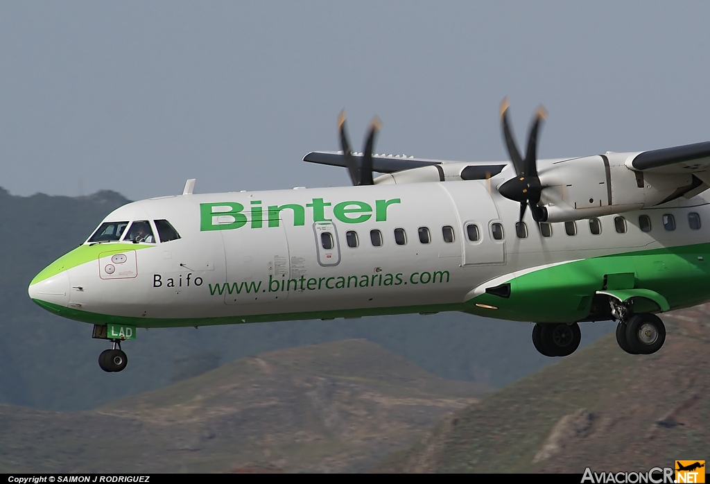 EC-LAD - ATR 72-212A - Binter Canarias