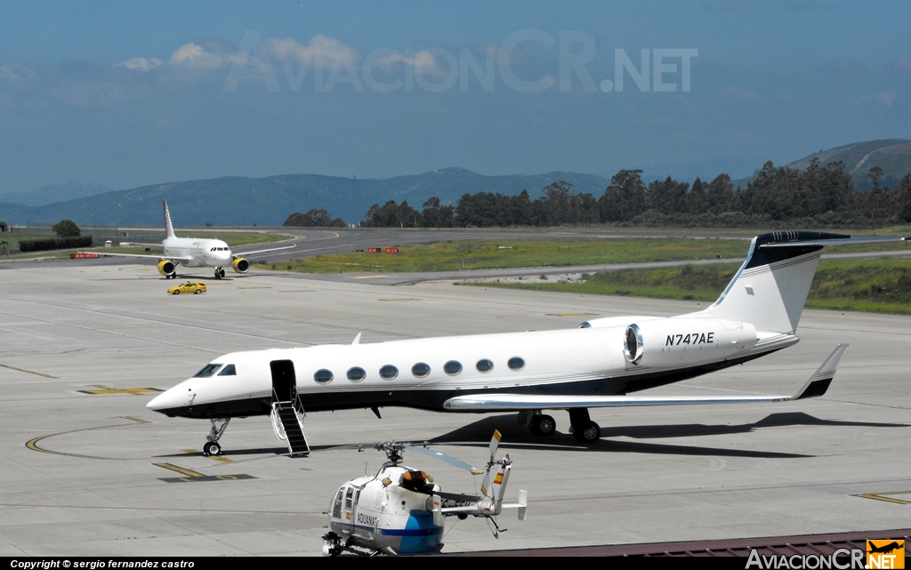 N747AE - Gulfstream Aerospace G-V-SP Gulfstream G550 - Privado