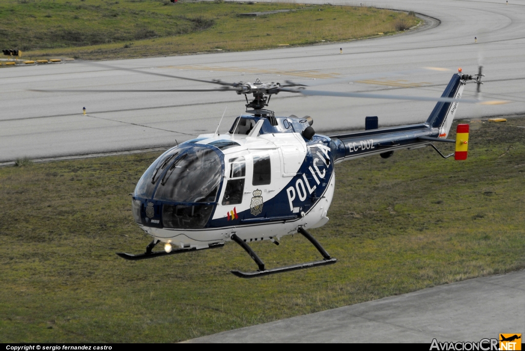 EC-DUZ - MBB Bö105-CB - Policia Nacional Española