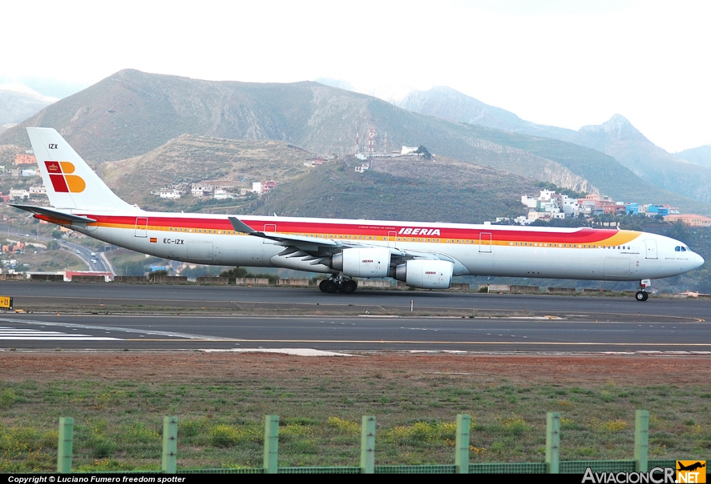 EC-IZX - Airbus A340-642 - Iberia
