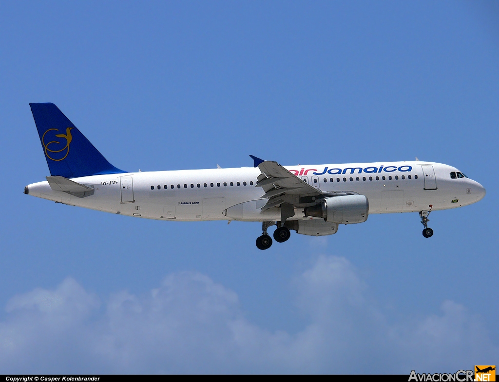 6Y-JMF - Airbus A320-214 - Air Jamaica