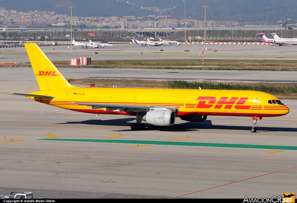 D-ALEB - Boeing 757-236/SF - DHL