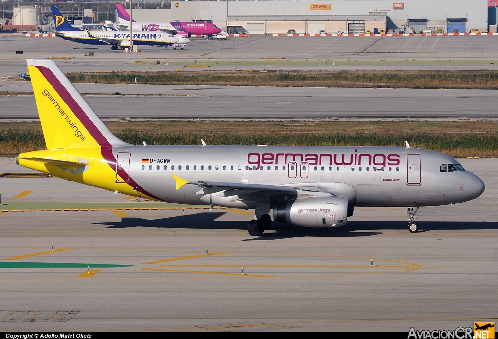 D-AGWM - Airbus A319-132 - Germanwings