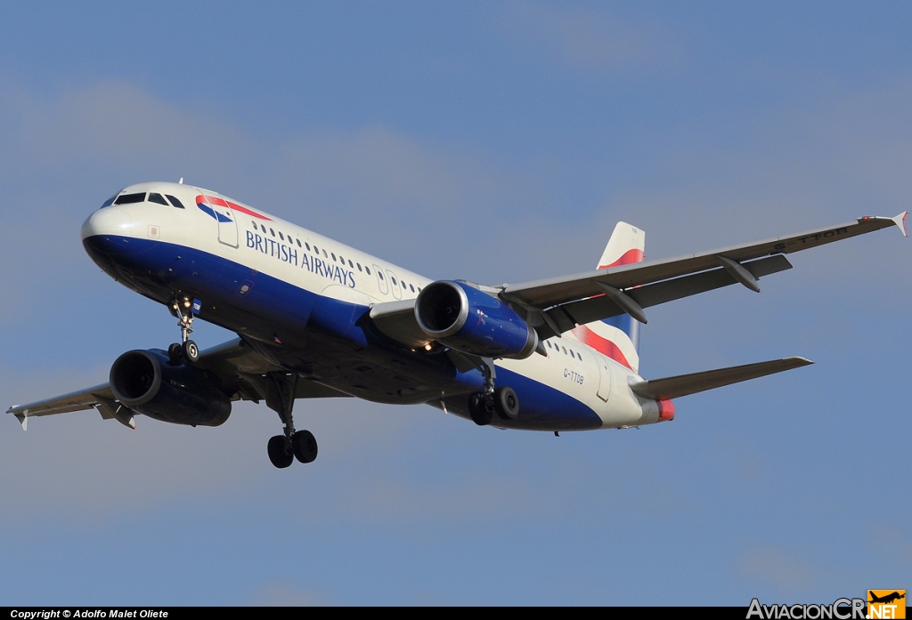 G-TTOB - Airbus A320-232 - British Airways