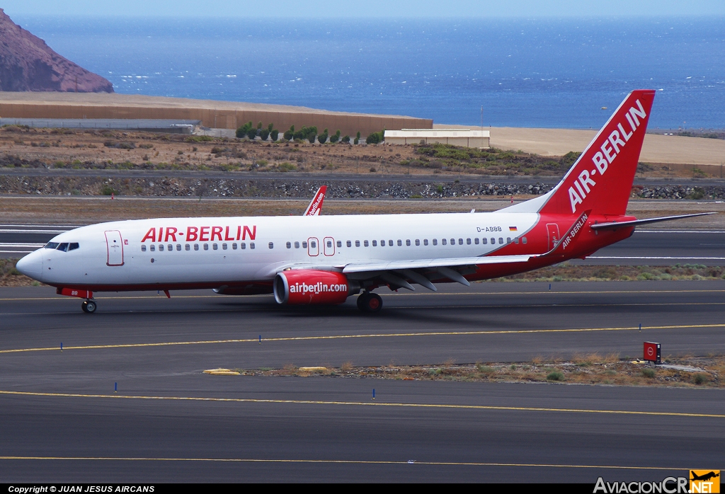 D-ABBB - Boeing 737-86J - Air Berlin