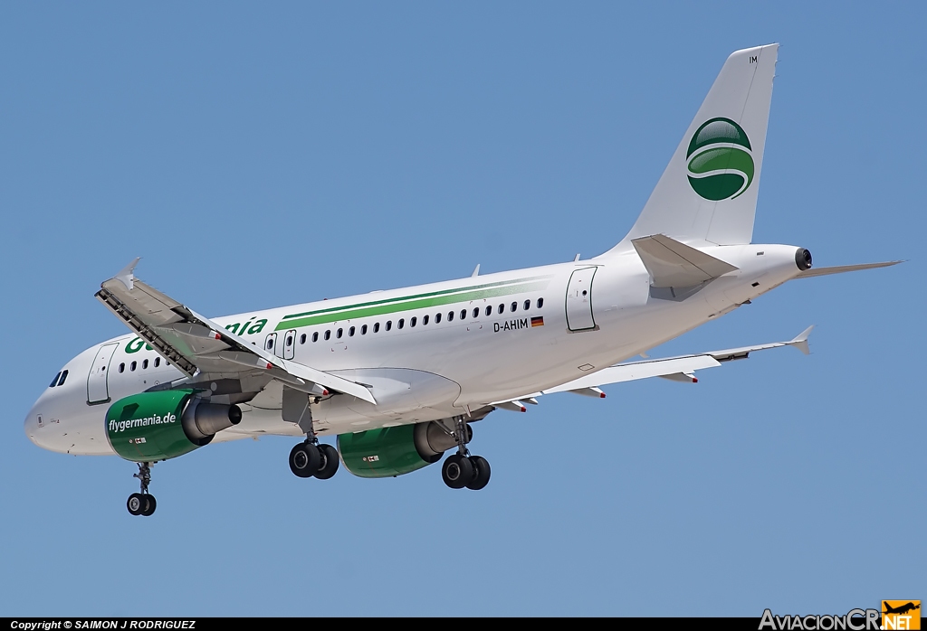 D-AHIM - Airbus A319-112 - Germania