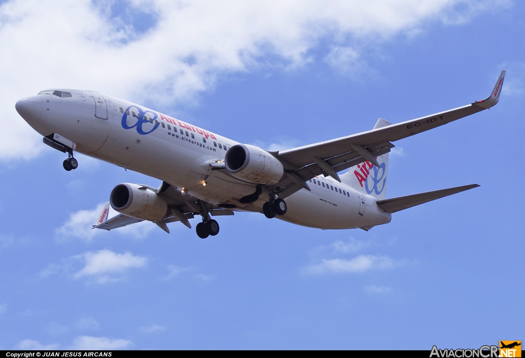 EC-IDT - Boeing 737-86Q - Air Europa