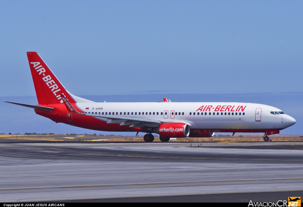 D-ABBB - Boeing 737-86J - Air Berlin