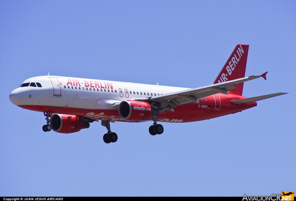 D-ABDR - Airbus A320-214 - Air Berlin