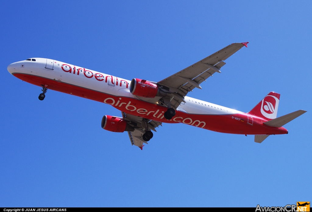 D-ABCF - Airbus A321-211 - Air Berlin