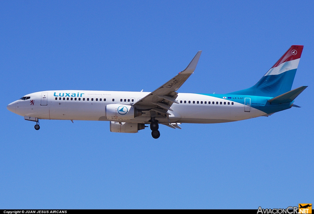 LX-LGT - Boeing 737-8K5 - LUXAIR