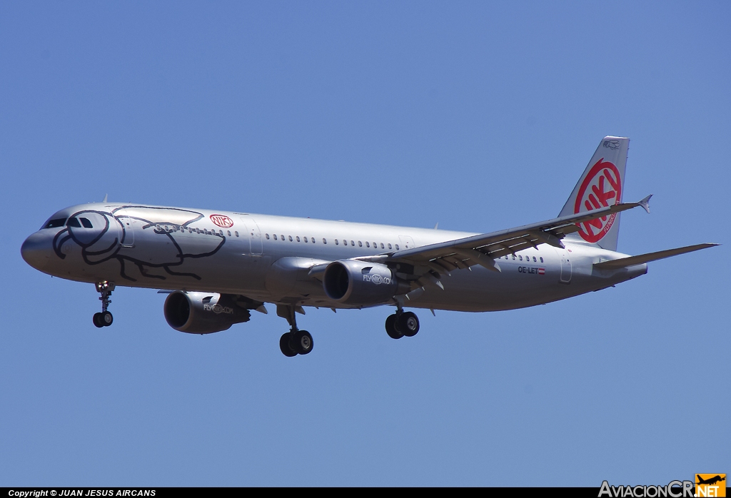 OE-LET - Airbus A321-211 - NIKI