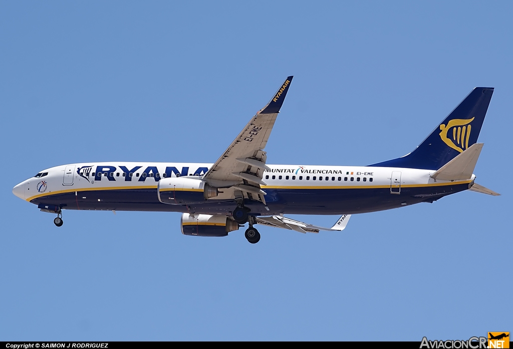 EI-EME - Boeing 737-8AS - Ryanair