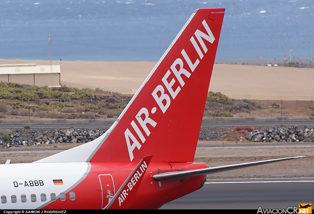 D-ABBB - Boeing 737-86J - Air Berlin