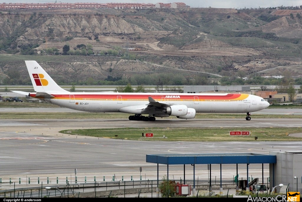 EC-JCY - Airbus A340-642 - Iberia