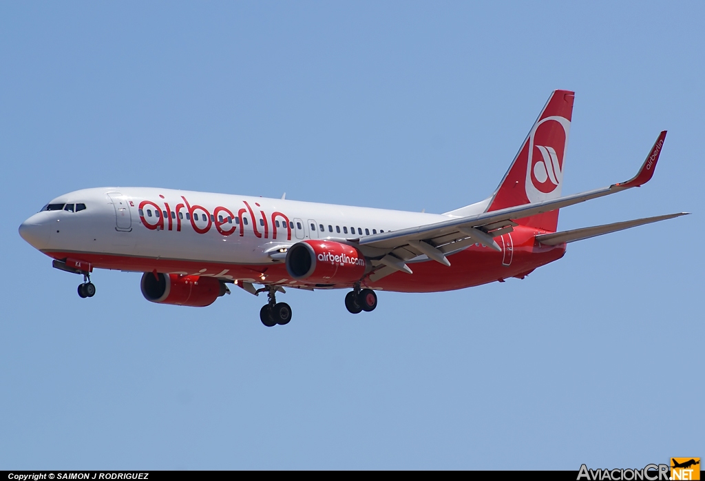 D-ABKA - Boeing 737-82R - Air Berlin