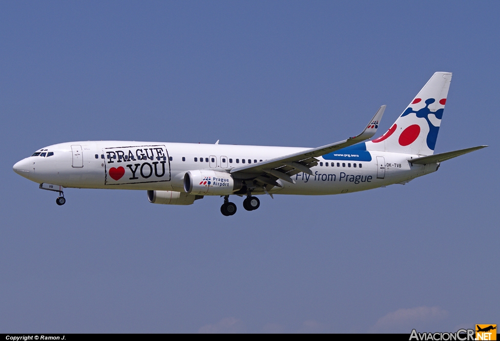 OK-TVB - Boeing 737-8CX - Travel Service