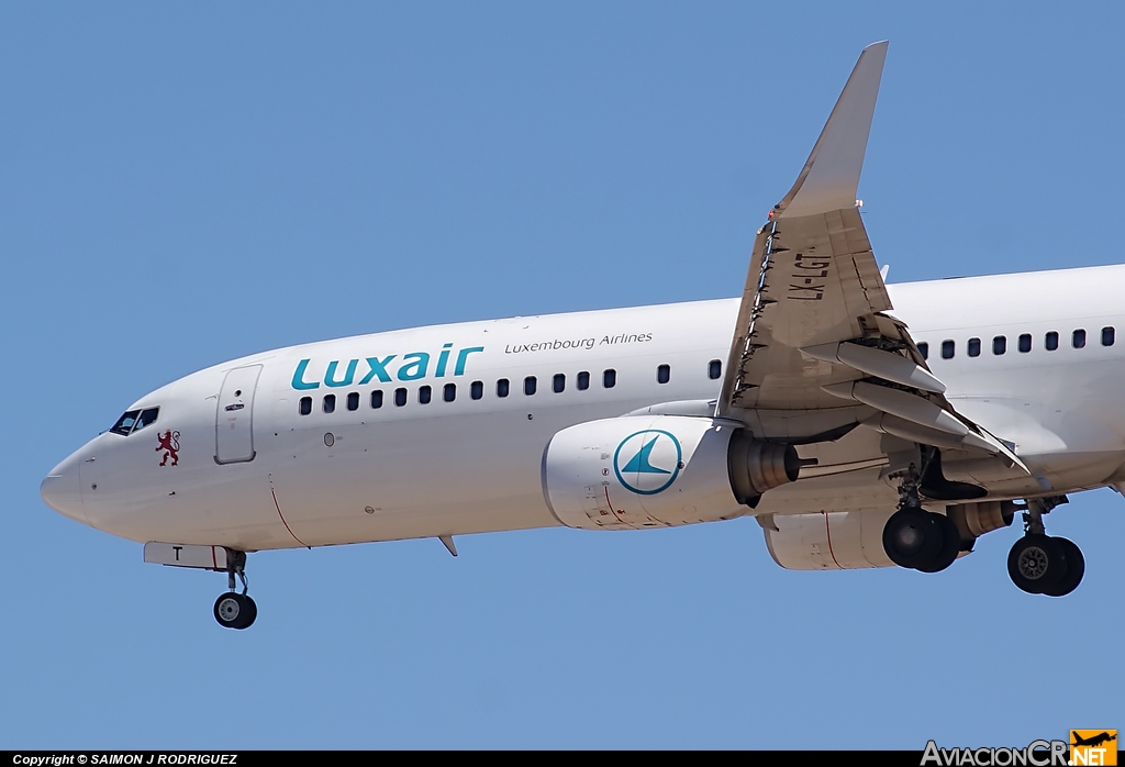 LX-LGT - Boeing 737-8K5 - LUXAIR